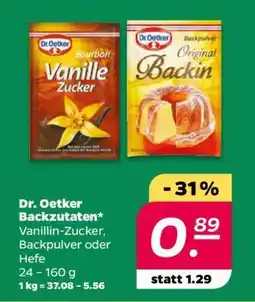 NETTO DR. OETKER Backzutaten Angebot