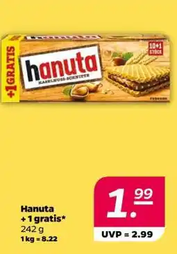 NETTO Hanuta + 1 gratis Angebot