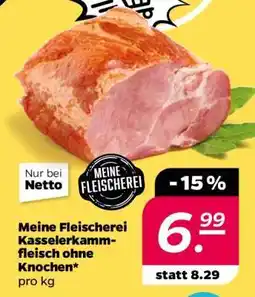 NETTO Meine Fleischerei Kasselerkammfleisch ohne Knochen Angebot