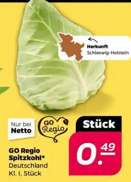 NETTO GO Regio Spitzkohl Angebot