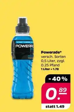 NETTO Powerade Angebot