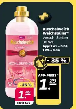 NETTO KUSCHELWEICH Weichspüler Angebot