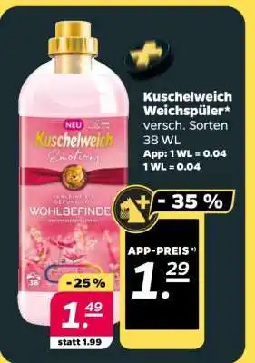 NETTO KUSCHELWEICH Weichspüler Angebot