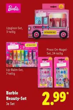 Lidl Barbie Beauty-Set Angebot