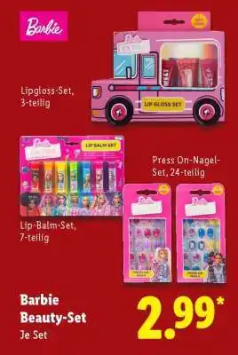 Lidl Barbie Beauty-Set Angebot