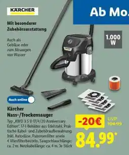Lidl Kärcher Nass-/Trockensauger Angebot