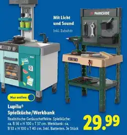 Lidl Lupilu Spielküche/Werkbank Angebot
