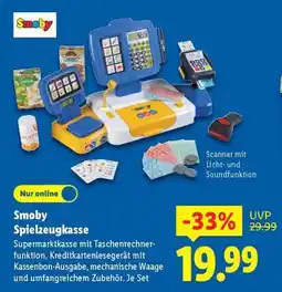 Lidl Smoby Spielzeugkasse Angebot