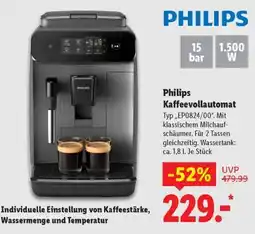 Lidl PHILIPS Kaffeevollautomat Angebot