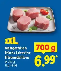 Lidl Metzgerfrisch Frische Schweine-Filetmedaillons Angebot