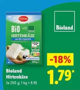 Lidl Bioland Hirtenkäse Angebot