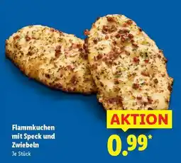 Lidl Flammkuchen mit Speck und Zwiebeln Angebot