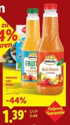 Lidl Valensina Saft/Nektar Angebot