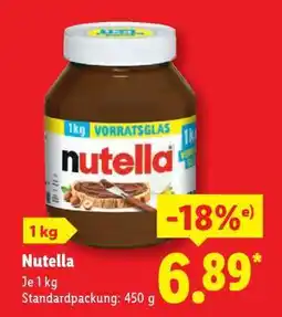 Lidl nutella Angebot