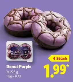 Lidl Donut Purple Angebot