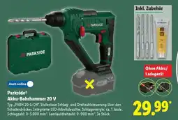 Lidl PARKSIDE Akku-Bohrhammer 20 V Angebot