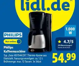 Lidl PHILIPS Kaffeemaschine Angebot