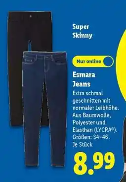 Lidl Esmara Jeans Angebot
