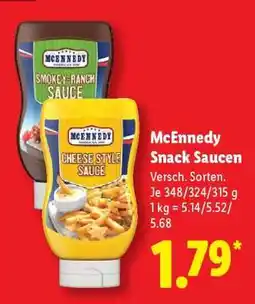 Lidl McEnnedy Snack Saucen Angebot