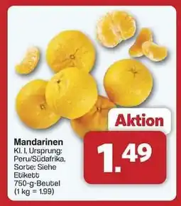 Famila Nord Ost Mandarinen Angebot