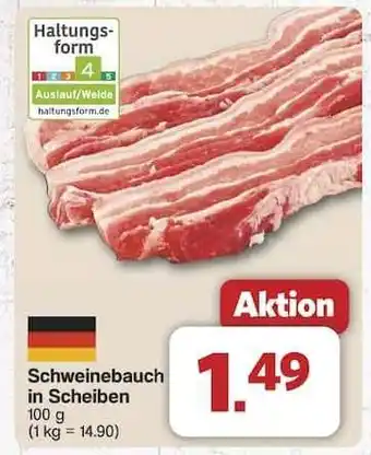 Famila Nord Ost Schweinebauch in Scheiben Angebot