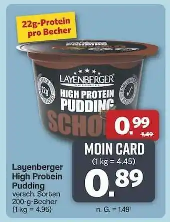 Famila Nord Ost Layenberger High Protein Pudding Angebot