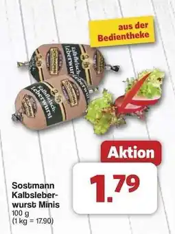 Famila Nord Ost Sostmann Kalbsleberwurst Minis Angebot