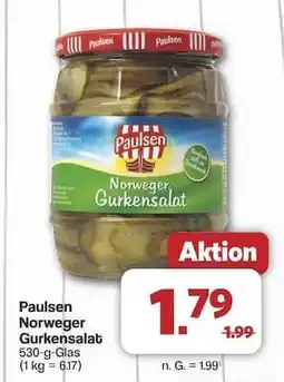 Famila Nord Ost Paulsen Norweger Gurkensalat Angebot