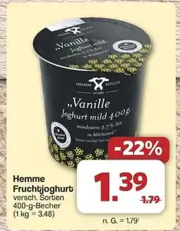 Famila Nord Ost Hemme Fruchtjoghurt Angebot