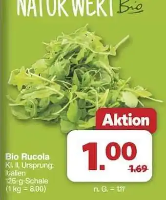 Famila Nord Ost Bio-Rucola Angebot