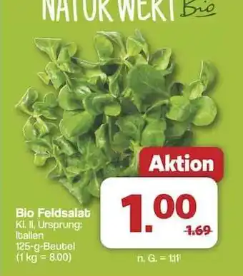 Famila Nord Ost Bio Feldsalat Angebot