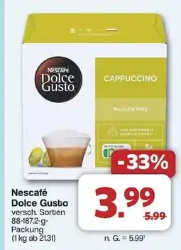 Famila Nord Ost Nescafé Dolce Gusto Angebot