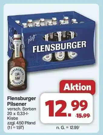 Famila Nord Ost FLENSBURGER PILSENER Angebot