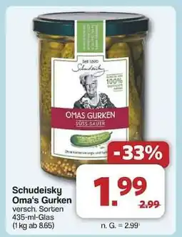 Famila Nord Ost Schudeisky Oma's Gurken Angebot