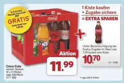 Famila Nord Ost Coca-Cola Kiste Angebot