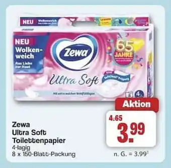 Famila Nord Ost Zewa Ultra Soft Toilettenpapier Angebot