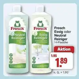 Famila Nord Ost Frosch Essig oder Neutral Reiniger Angebot