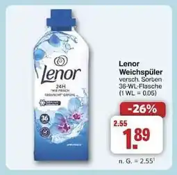 Famila Nord Ost Lenor Weichspüler Angebot