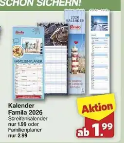 Famila Nord Ost Kalender Famila 2026 Angebot