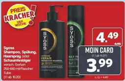 Famila Nord Ost syoss Shampoo, Spülung, Haarspray oder Schaumfestiger Angebot