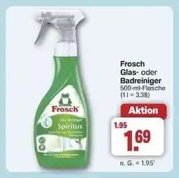 Famila Nord Ost Frosch Glas- oder Badreiniger Angebot