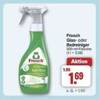 Famila Nord Ost Frosch Glas- oder Badreiniger Angebot