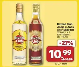 Famila Nord Ost HAVANA CLUB Añejo 3 Años oder Especial Angebot