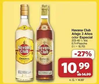 Famila Nord Ost HAVANA CLUB Añejo 3 Años oder Especial Angebot