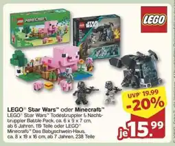 Famila Nord Ost LEGO Star Wars oder Minecraft Angebot