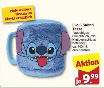 Famila Nord Ost Lilo & Stitch Tasse Angebot