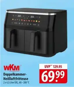 Famila Nord Ost Doppelkammmer-Heißluftfritteuse Angebot