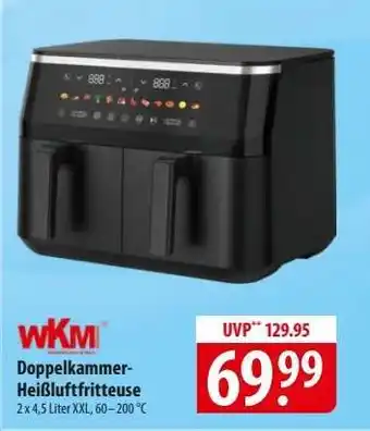 Famila Nord Ost Doppelkammmer-Heißluftfritteuse Angebot