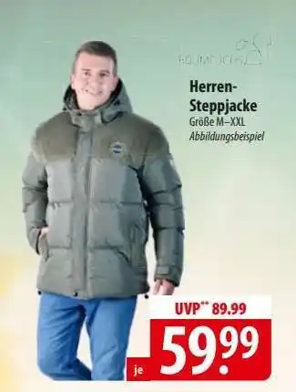Famila Nord Ost Herren Steppjacke Angebot