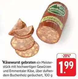 Edeka Käsewurst gebraten Angebot